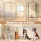 Wrightmaster 39.37" High 16-Panel Heavy Duty Metal Playpen with Door, Convertible Indoor/Outdoor Pet Exercise ZR-147611 - alternate 3