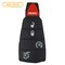 Aks Keys New Remote Fobik Key Keyless Fob Rubber Pad Buttons For Grand Cherokee & Commander 5B RP-CHRYS-15 - alternate 2