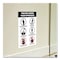 Avery Preprinted Surface Safe Wall Decals, 7 x 10, Prevent Germs from Spreading, White/Black Face, 5PK 83174 - alternate 2