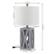 Jonathan Y Stewart 21.5" Farmhouse Wood LED Table Lamp, Gray, 2PK JYL1062D-SET2 - alternate 5