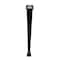 Nuvo Iron 2''x2''x44'' Tall Textured Black Ready Rail Steel Railing Post, Post Cap Included DSRP2244-B - alternate 2