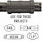 B & K 3/4 in. MIP each X 3/4 in. D FIP Black Malleable Iron 45 degree Street Elbow 310SE45-34 - alternate 2
