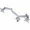 Kensington SMARTFIT  ONE-TOUCH HEIGHT ADJUSTABLE DUAL MONITOR ARM K55471WW - alternate 3
