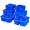 Storex Small Caddy, Blue, 6PK 00947E06C - alternate 1