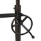 Homeroots 48" Brown And Black Solid Wood And Iron Trestle Base Dining Table 517764 - alternate 3