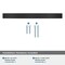 Amerock Parabolic 6-5/16 inch (160mm) Center-to-Center Matte Black Cabinet Pull, 25PK 25VMP37348MB - alternate 2