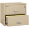 Fireking 25-3/16" W 2 Drawer Fire-Resistant Lateral File Cabinet, Parchment, Letter/Legal 2-3122-CPA - alternate 2