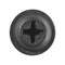 Auveco Phillips Flat Washer Head Tapping Screw 8 x 1 1/2in Black, 50PK 12218 - alternate 2
