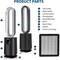 Simple Deluxe HealSmart Air Purifier Replacement for HIFANxBLADELESSPUR35GS, 2PK HIFANXREPFILLTER01X2 - alternate 3