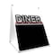 Signmission Diner, 36 Inch x 24 Inch A-frame Yard Sign, Plastic Sign SBC-2436-Diner - alternate 1