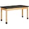 Diversified Spaces Rectangle Table, 72" W, 30" H, Wood Oak P7156K30N - alternate 1
