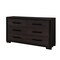 Homeroots 60" Brown Wood Six Drawer Double Dresser 633701 - alternate 3