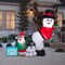 Gemmy Airblown LED Snowman Humor Scene 6 ft. Inflatable 883226 - alternate 2