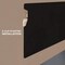 Fab Glass And Mirror Magnetic Glass Dry Erase Board for Wall, (48in x 96in) Eased Corners, Black Surface Frameless wit GBZ48x96-SB630 - alternate 3