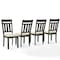 Crosley Hayden 4-Piece Slat Back Dining Chair Set KF13079SL - alternate 1