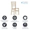 Flash Furniture HERCULES Childs Gold Resin Party and Event Chiavari Chair for Commercial & Residential Use LE-L-7K-GD-GG - alternate 4