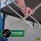 M-D Building Products Building Products Pewter 1-3/8'' x 6 Ft. Aluminum Carpet Gripper 43886 - alternate 3