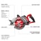 Milwaukee Tool Circular Saw, Brushless, 18 V DC, Cordless 2930-21HD - alternate 6