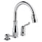Delta Leland Single Handle Pull-Down Kitchen Faucet with Soap Dispenser 978-SD-DST - alternate 2