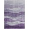 Homeroots 5' X 8' Lavender And Purple Abstract Washable Indoor Outdoor Area Rug 604984 - alternate 2
