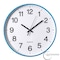 Clockswise Blue 12-In Analog Clock - Silent, Non-Ticking for Wall - Battery-Operated Perfect for Home QI004744.BL.12 - alternate 3