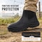 Handpoint Men's Slip-on Work Boots Soft Toe Water Resistant Black, 12 LV802D-12 - alternate 2