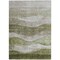 Homeroots 9' X 12' Green And Beige Abstract Washable Indoor Outdoor Area Rug 604975 - alternate 2