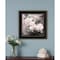 Homeroots Noir Roses 1 [5] Black Framed Print Wall Art 407556 - alternate 2