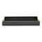 Homeroots 16" Black Wood Faux Shagreen Serving Tray With Handles 571238 - alternate 4
