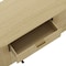 Manhattan Comfort Olivia 60in Double Dresser in Natural Oak and Gold DR010-GNO - alternate 2