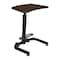 Regency Brody Sit or Stand Desk, 26 in W, 20 in L, Neo Walnut 1900NW - alternate 1