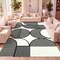 Jonathan Y Nordby High-Low Geometric Arch Scandi Striped Black/White 4 ft. x 6 ft. Area Rug SCN104G-4 - alternate 3