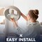 Luxrite A15 Edison LED Bulb, 60W Equivalent, 8.5W, Dimmable, 4000K Cool White, Enclosed Fixture, 12PK LR21693 - alternate 2