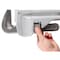 Performance Tool 36 in. Aluminum Pipe Wrench, Drop Forged Jaws, Lightweight Handles W2136 - alternate 2