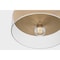 Troy Lighting Killian 16in wide 1 Light Flush Mount in Patina Brass C2916-PBR - alternate 4
