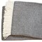 Homeroots Dark Grey and White Dreamy Soft Herringbone Throw Blanket 474023 - alternate 3