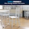 Flash Furniture Traditional Kids Chiavari Chair, White Back, 12 W 12" L 24.75 H LE-L-7K-WH-GG - alternate 4