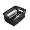 Thinkspace Plastic Weave Bin, Small, Black, 3PK 36000 - alternate 2