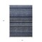 Homeroots 3' X 5' Denim Blue And Gray Striped Washable Indoor Outdoor Area Rug 577763 - alternate 3