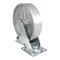 Vestil Cast Iron/Steel Swivel With Total Brake Caster 8 In. Diameter x 2 In. Width 1760 lb Silver CST-VE-8X2CI-SWTB - alternate 3