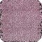 Homeroots 8' Pink Round Animal Print Washable Indoor Outdoor Area Rug 607658 - alternate 2