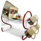 Better Chef 2-Tier 16 in. Chrome Plated Dish Rack in Red DR-165R - alternate 2