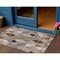 Homeroots 3' X 5' Brown Beige And Khaki Geometric Washable Indoor Outdoor Area Rug 583016 - alternate 1