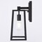 Vaxcel Sutton, 14 in H, Black Outdoor Wall Sconce, Seeded Glass, LED Compatible T0816 - alternate 2