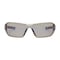 Bouton Optical Rimless Safety Glasses with Clear Temple, I/O Blue Lens and Anti-Scratch / Anti-Fog Coating 250-46-0226 - alternate 2