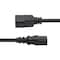 Startech.Com 2ft Power Extension Cord, IEC 60320 C14 to C13 PDU Power Cord, 10A 250V 8713-8200-POWER-CORD - alternate 2