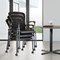 Office Star Products ProGrid Titanium Visitors Chair with Arms, Dillon Black 84540-R107 - alternate 4