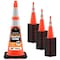 Xpose Safety Traffic Safety Cone, 36 in, PVC, Dual 6 in & 4 in Reflective Collar, DOT Approved, Orange, 48 pk OTC36-64-48-X - alternate 1