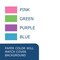 Miquel Rius Emotions 1-Subject Notebook, Lavende, PK 5 48281CS - alternate 2