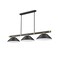 Z-Lite Vanguard Matte Black + Rubbed Brass 3 Light Billiard 3050-3MB-RB-SMB - alternate 4